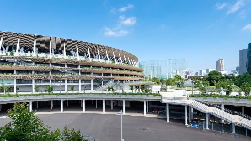 Tokyo Olympics - design of the National Stadium